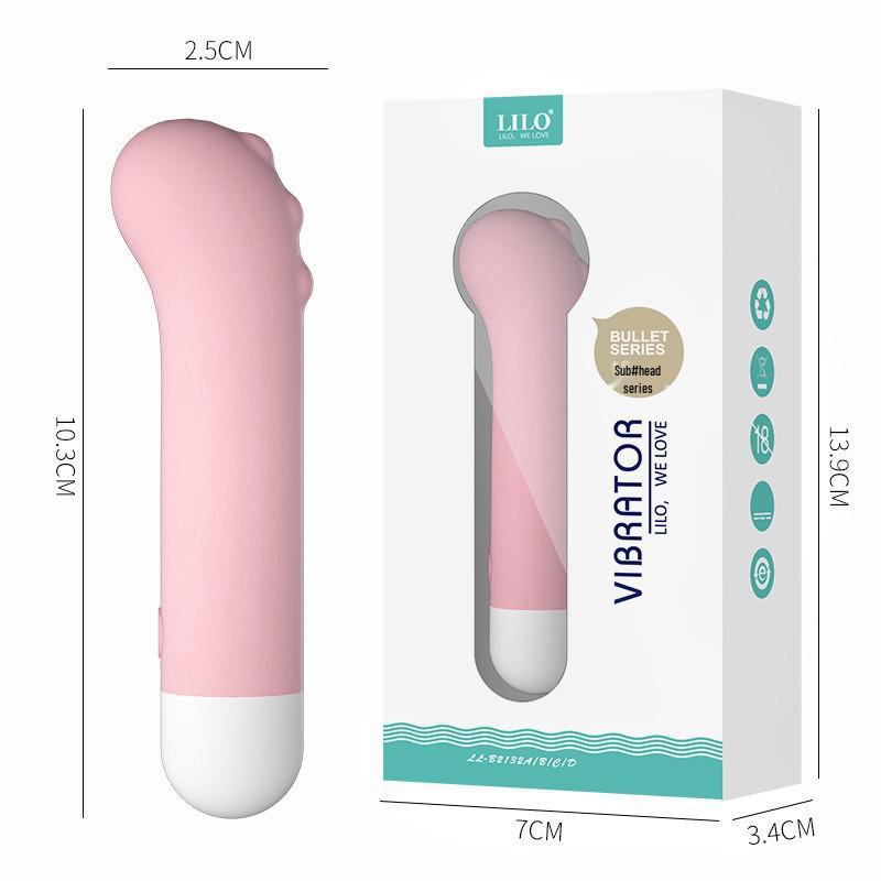 Estimulador Clitoriano Lailo Pequeña Concha Marina y Caballito de Mar - Vibrador Erótico para Adultos para Mujeres y Hombres.