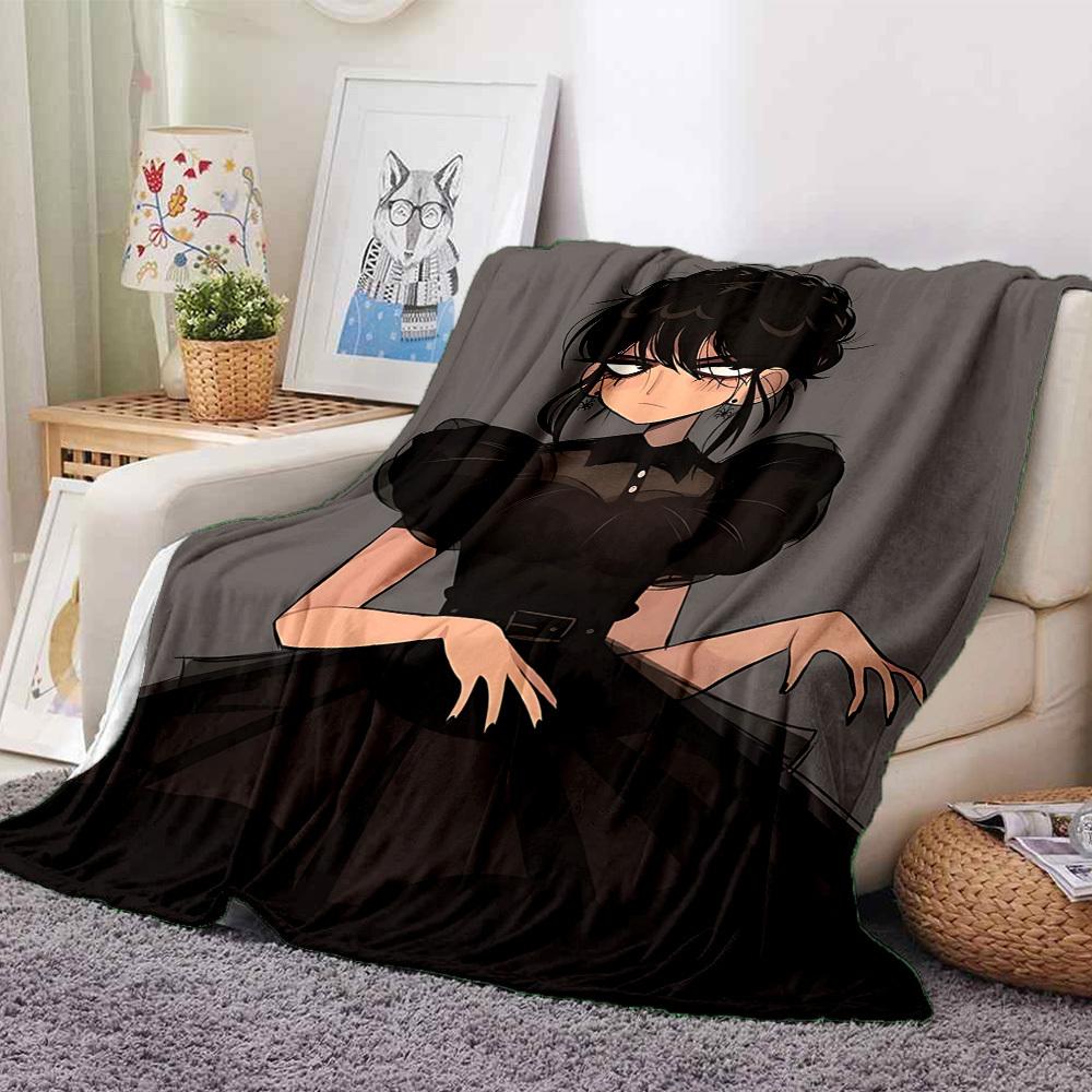 1pc Wednesday Blanket Soft All Season Throw with Vibrant Design, Perfect for Home, Travel, and Gifts, Ideal for Naps and Camping