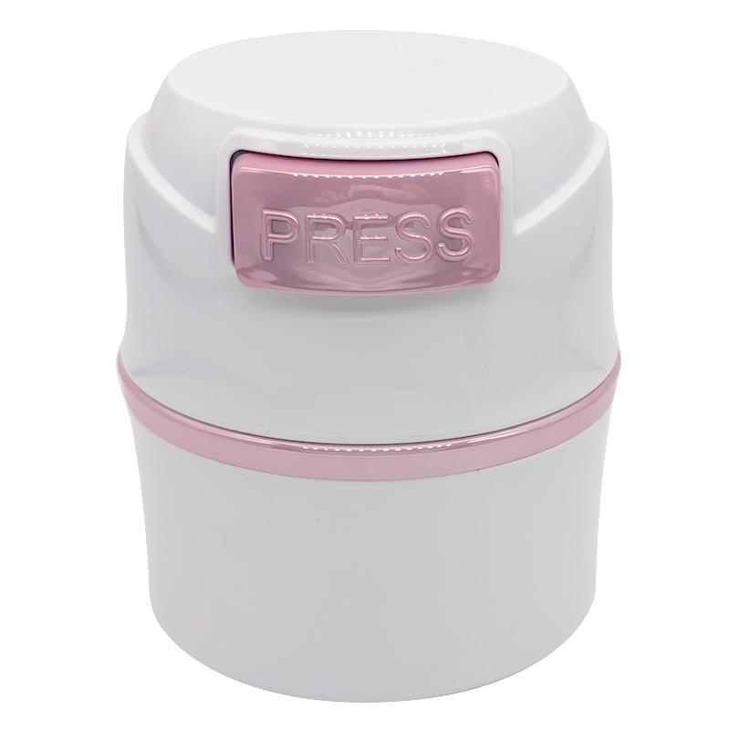 Keep Eye Cosmetic Grafting Glue Adhesive Eyelash Lash Extension Storage Plastic Vacuum Bottle Sealed Dry Container Box Jar Tank