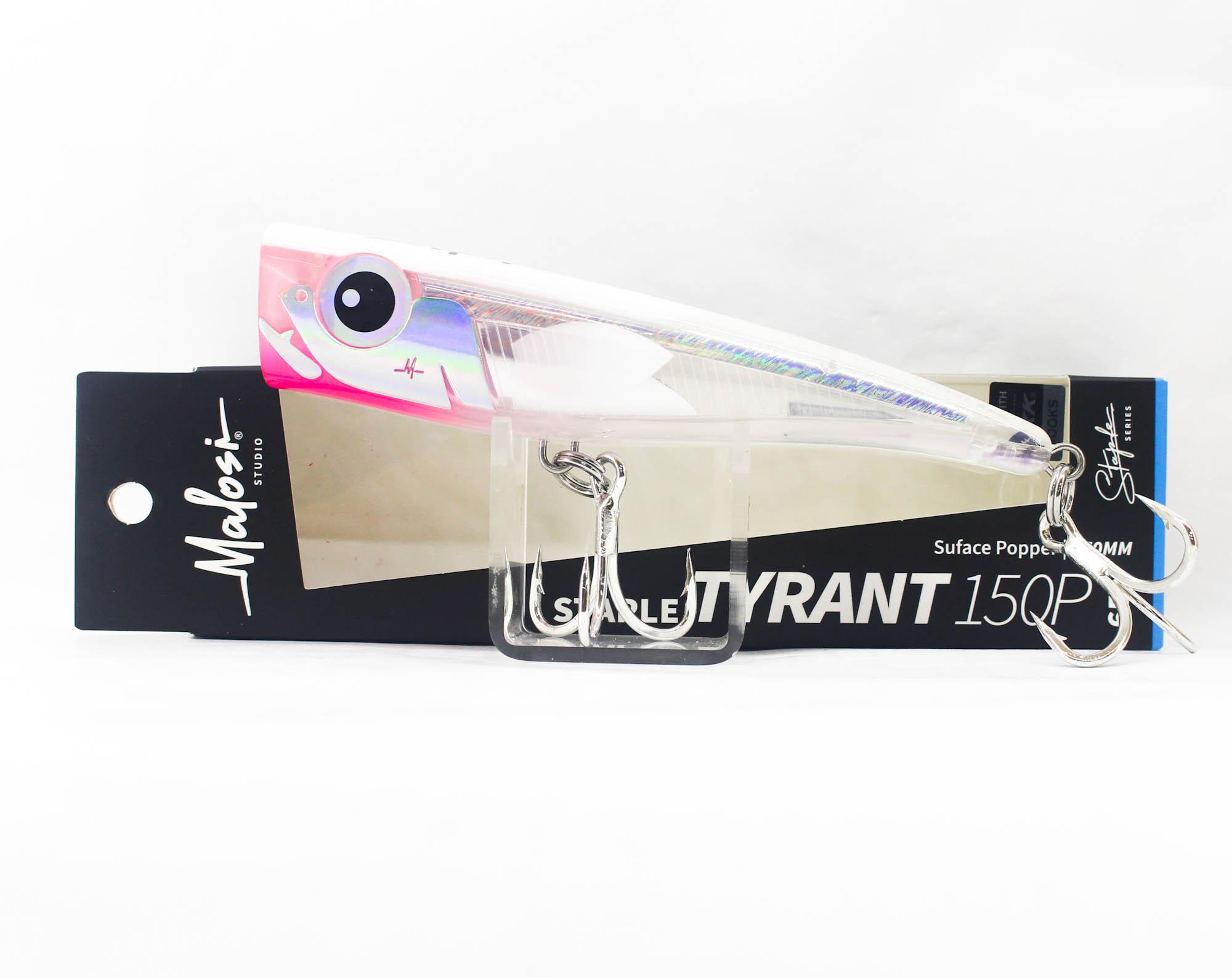 

Malosi STY150P-AO Staple Tyrant 150P Floating Lure Albino (3918)