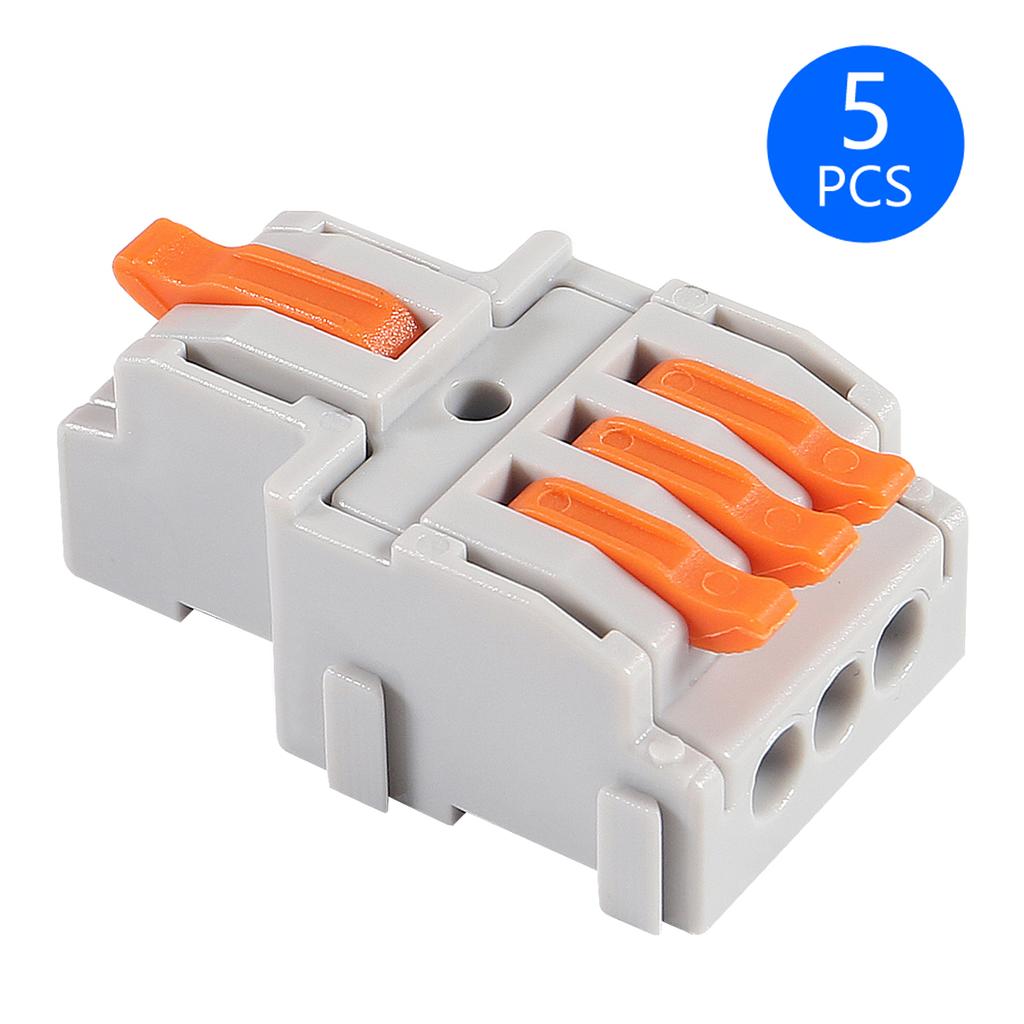 1 In Multiple Out Quick Wiring Connector Universal Splitter Wiring Cable Push-in Can Combined Butt Home Terminal Block SPL 222