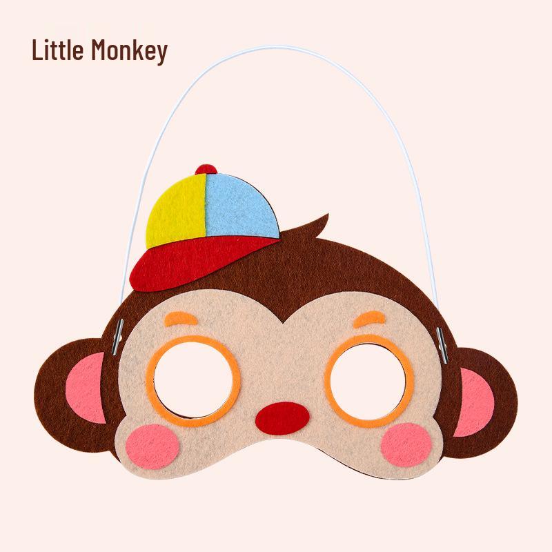 DIY Kids' Animal Masks: Educational & Interactive Dress-up Game