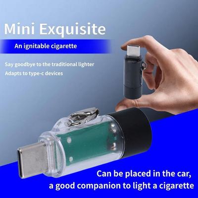 Type-C Mobile Cigarette Lighter Android Universal Oil Wireless And Silent Gas Cigarette With Lighter Free Free Lighter Lany B6X5