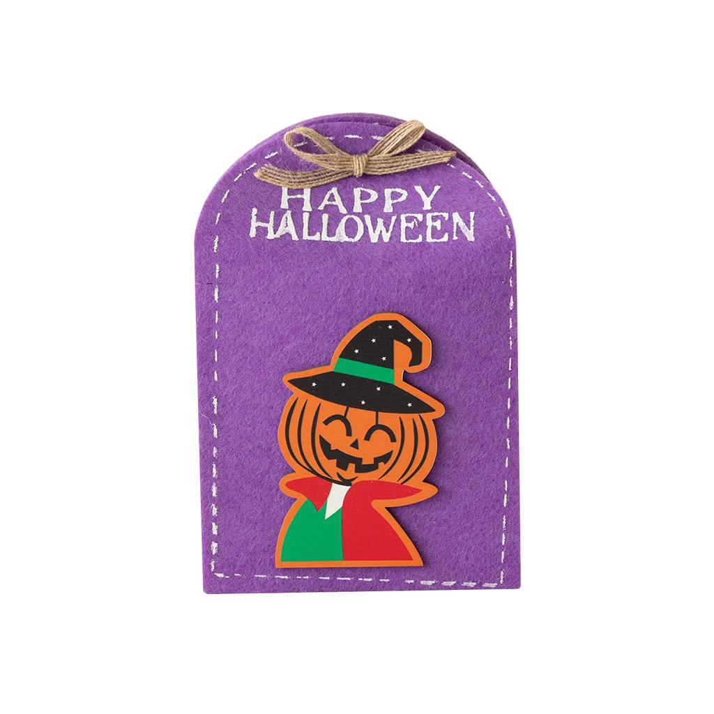 Halloween Felts Candy Party Funny Gift Bag Ghosts Festival Decoration Props Children's Gift Box