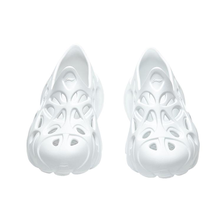 Li Ning Badfive 1 Quiet Abrasion Resistant Slide Slippers Women's White ABTR004-1