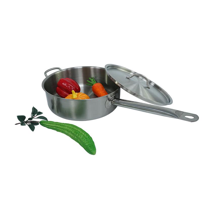 ZISIZ Stainless Steel Single Handle Pot