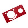 Car Soft Carbon Fiber Interior Accessories Headlight Switch Button Frame Trim Cover For Mercedes Benz E Class W211 2003-2009