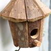 Hummingbird Cage House Outdoor Cage Nest Box Nest Cage Standing Hideouts Hummingbird Toy for Small Bird