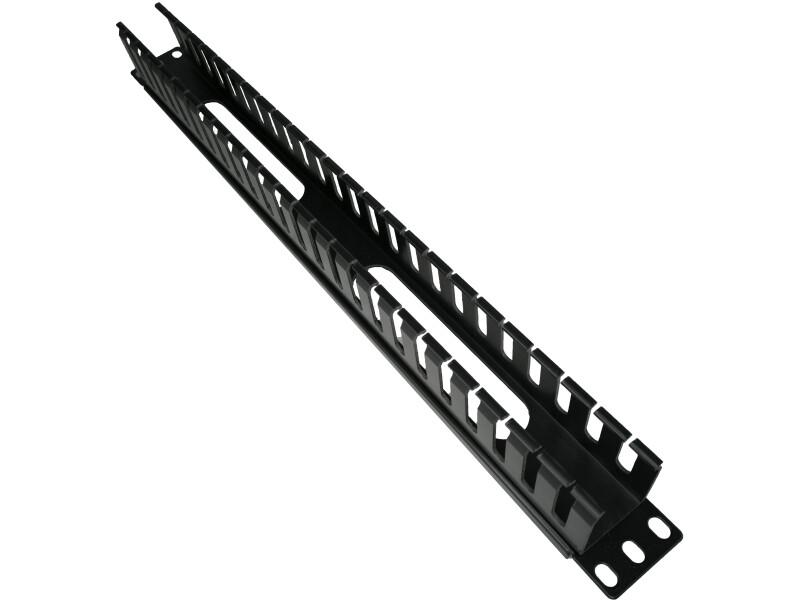 ALANTEC 1U 19" Cable Organizer with Cover