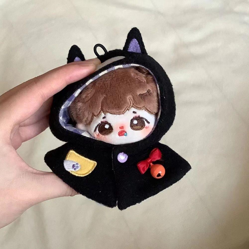 Petit Manteau Vêtements de Poupée 10cm Vêtements Tenue Thème Animal Coton Vêtements de Poupée Déguisement Poupée Kawaii Manteau de Chat Jouet DIY