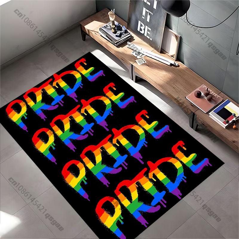 Support Love Equality Inclusion Empowerment Carpet Yoga Living Room Room Decor Children's Crawling Mat Doormat Area Rug