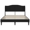 Bed Frame with Headboard Black 120 x 190 cm Faux Leather