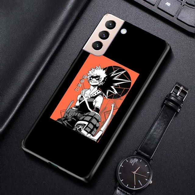 Phone Case For Samsung S21 S20 Ultra S10 Plus Lite S21 S20 Fe 5g Galaxy S10e S9 S8 S7 Edge Silicone Shell My Hero Academia