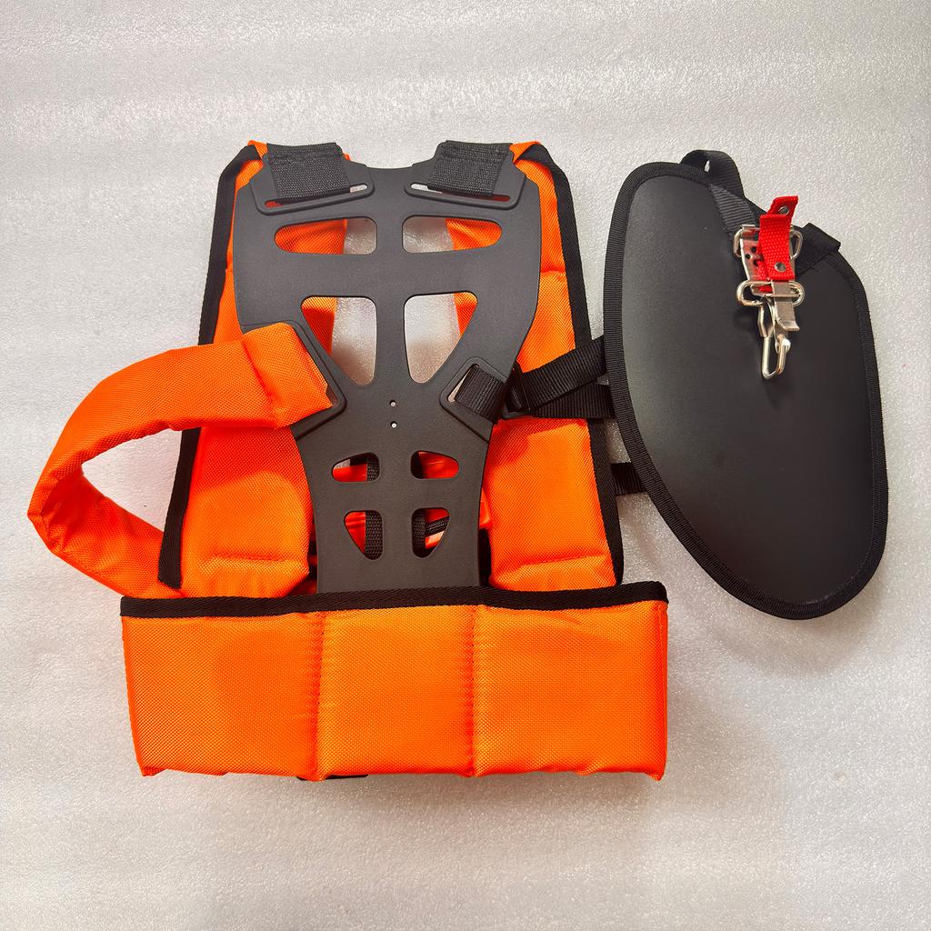 Double Shoulder Strap for Weeds Trimmer Adjustable Padded Harness Belt Suitable for Most Leaf Blowers and Brush Cutters