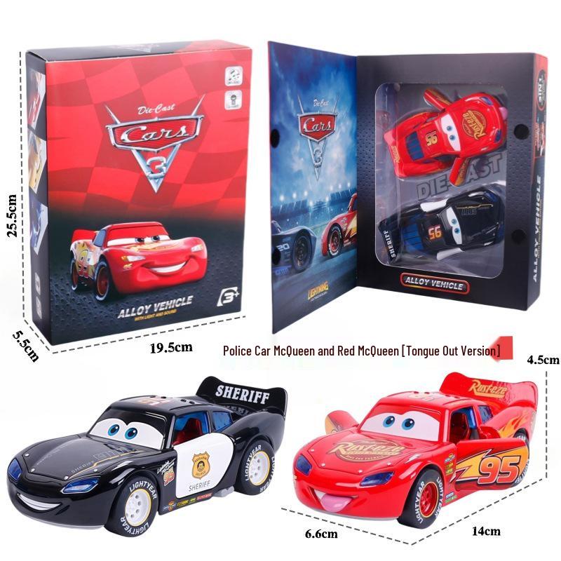 

3D Огни и Музыка Молния МакКуин Инерционная Сплавная Игрушечная Машинка - Третье Поколение