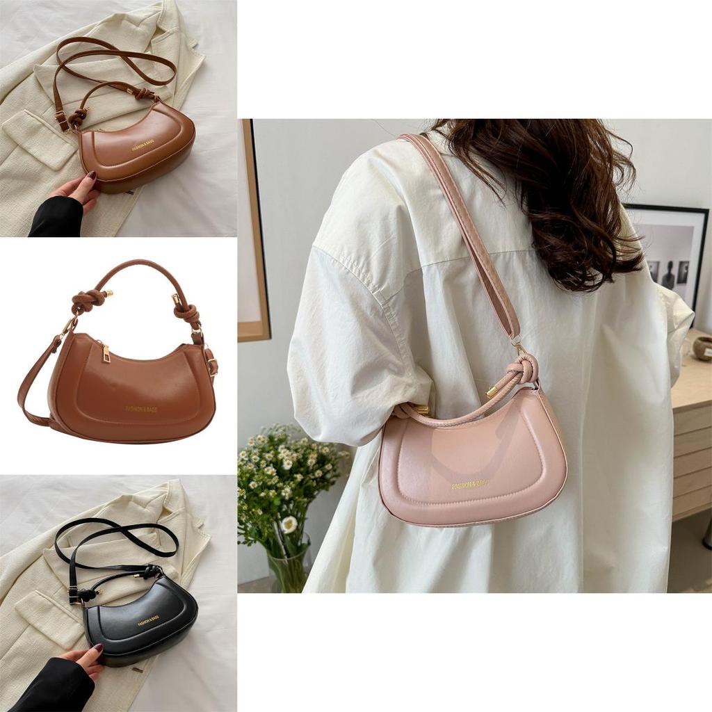 Stylish 2024 Spring New Arrivals Pu Leather Handbag Casual Chic Crossbody Bag