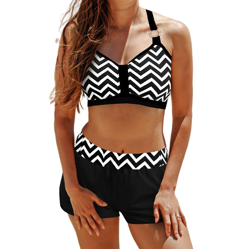 

Купальники женские с принтом комплект бикини купальник женский купальный костюм пуш-ап купальники пляжная одежда плавание летняя пляжная одежда XXXL белый