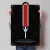 Mass Effect Game Printed Poster Customized Wall Art Retro Vintage Metal Tin Signs for Room Desk Decor Office Decoration Gaming