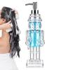 Christmas Character Shaped Soap Dispenser Acrylic Clear Refillable Reusable Christmas Nutcracker Sink Soap Dispenser Bottle