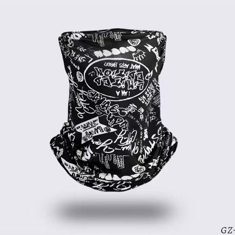 

Маска для ушей из ледяного шелка треугольное полотенце защита шеи сетка солнцезащитный крем для улицы велоспорта рыбалки ветрозащитный шарф мужские и женские лицевые полотенца лето One Size