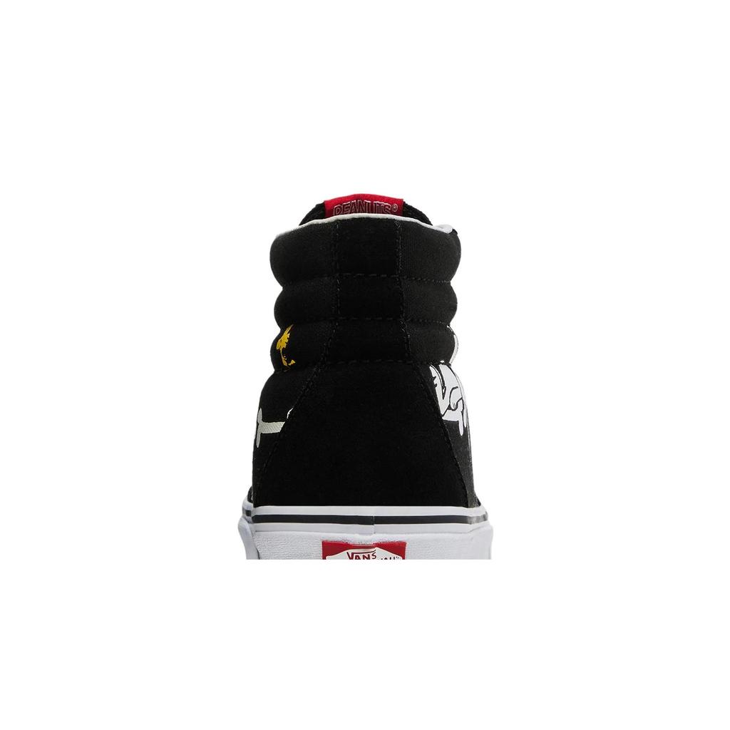 Vans SK8-Hi Reissue 'Snoopy Bones' (Unisex) Black Skate Shoes VN0A2XSBOHL