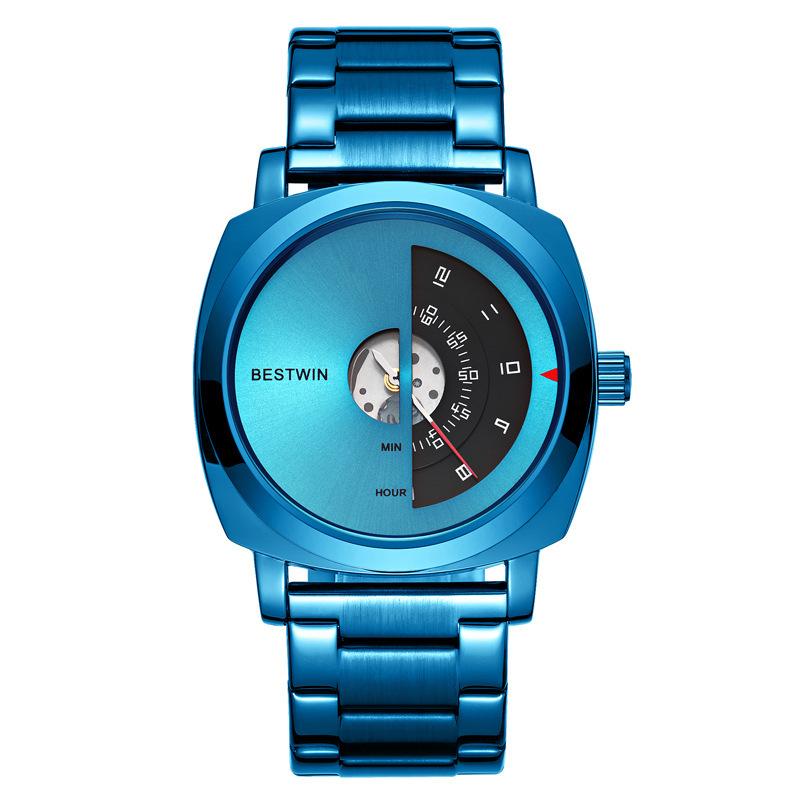 Slr Camera Men S Watch Men S Alloy Fashion Trend Men S Watch Folding Buckle Personalized Pointer