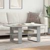 Coffee Table Concrete Gray 102 x 55 x 42 cm Particleboard