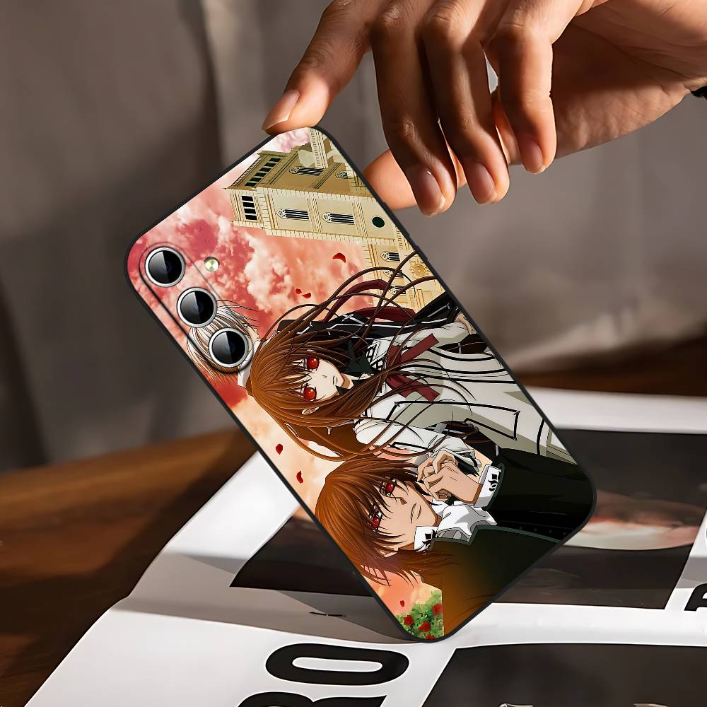 

Anime M-Manga Vampire Knight Phone Case For Samsung Galaxy S24/S25/S22/S30/Note20/Lite/Ultra/5G/Plus/FE Soft Black S21plus