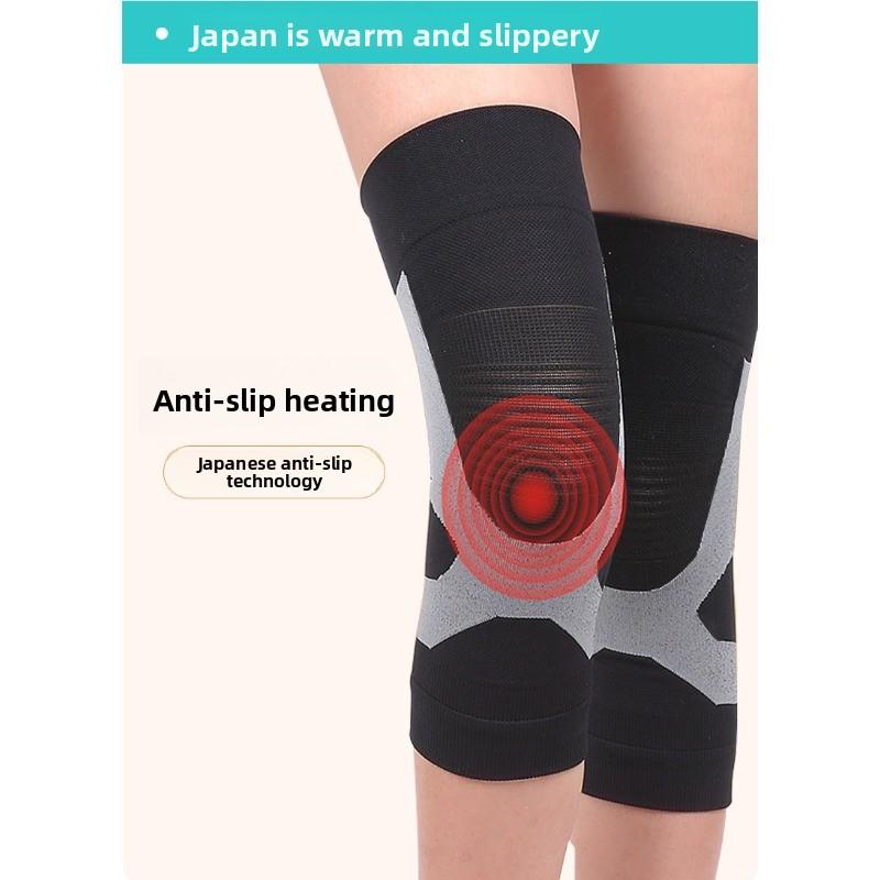Knitted Knee Pads - Comfortable and Breathable, Featuring Graphene Heating Technology, Providing Warmth Protection for The Legs and Knee Joints.
