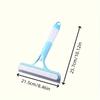 Multi-functional Liquid Glass Cleaning Tool Double-sided Scrubbing Bathroom Mirror Wiper Brush Clean Built-in Spray Bottle Brush