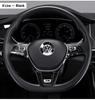 efg1 Car Steering Wheel Logo Emblem Sticker Decals for Volkswagen VW Jetta Touran POLO Golf MK4 MK5 MK7 Tiguan Passat TSI TDI