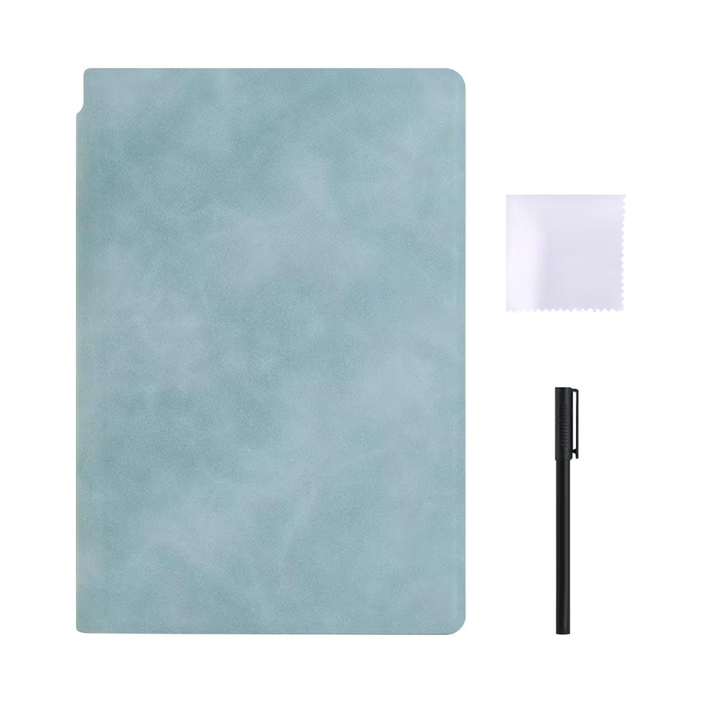 Reusable Whiteboard Notebook, A5 Erasable Smart Notebook, Portable Sketchbook With Wipe Cloth And Writing Pen For Students Kids Teacher 5ml