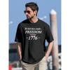 Patriotic Freedom Established 1776 T-Shirt – American History Declaration Tee