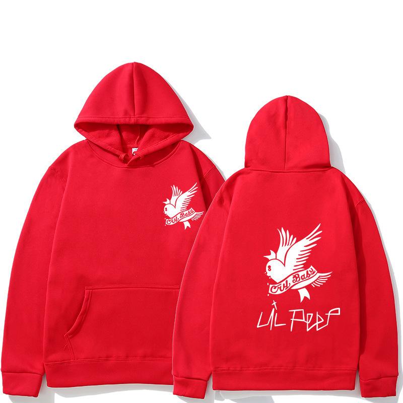 New singer Lil Peep street trend hooded men's and women's pullovers