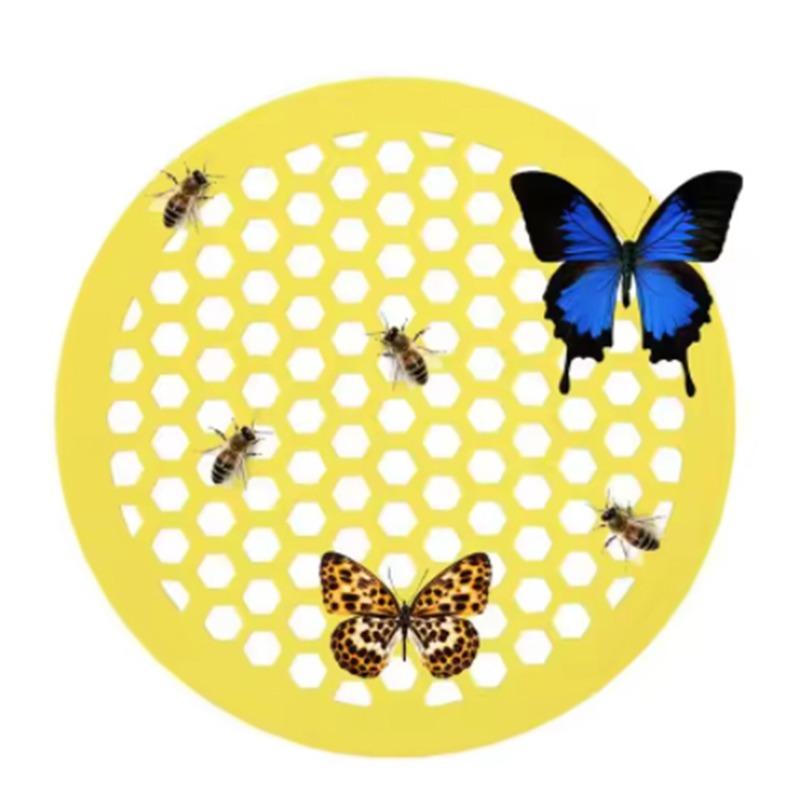 Floating Bee Island-Bee Waterer Bee Insect Drinking Tray Beekeeping Setups Luring Insect Waterer Island Tray For Outdoor Garden