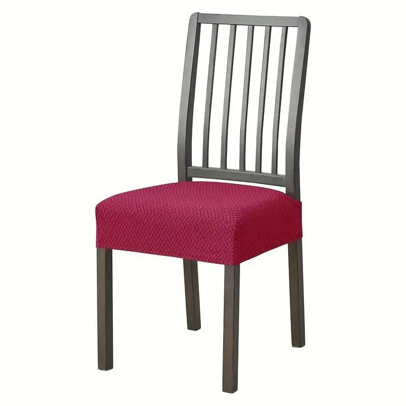 Stretch Dining Chair Cover Soft Removable Anti Dust Seat Slipcover For Hotel Home Restaurant Furniture Protection