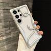 3D Schlangen Handyhülle für Samsung Galaxy S25 Ultra S24 S23 FE S22 A56 A36 A26 A06 A16 A55 A54 A15 A14 Galvanisiert Hohl Stoßstangenabdeckung