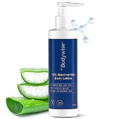 Be Bodywise 10% niacinamide lozione illuminante e idratante per viso e corpo 200 ml