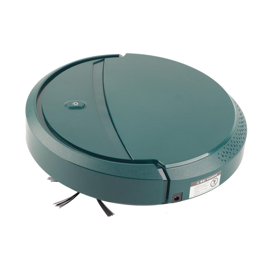3 In 1 Smart Sweeper Automatic Small Timing Vacuum Cleaner USB Charging for Home UseGreen