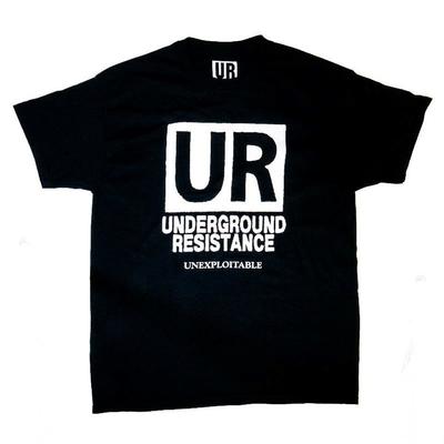 Underground Resistance Oanvändbar T-shirt Svart