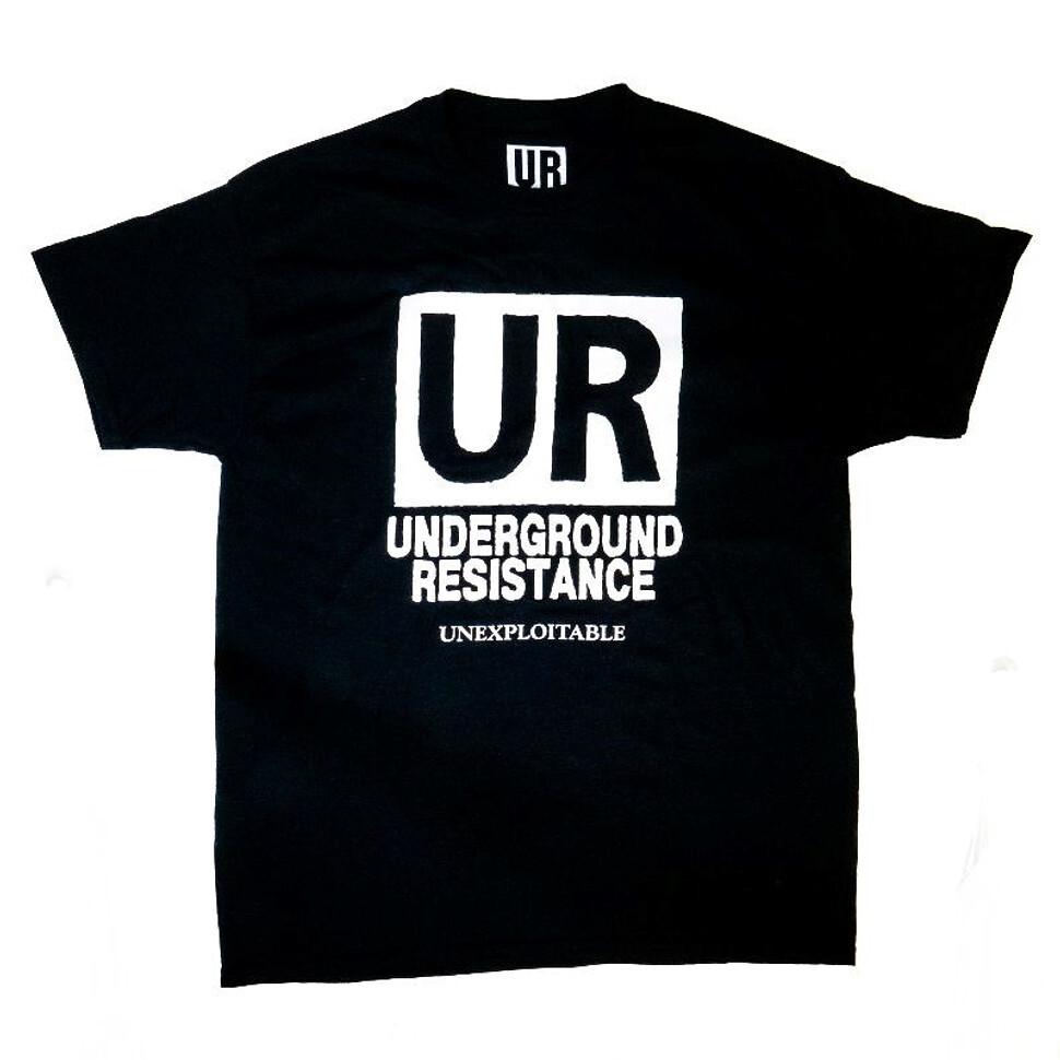 Underground Resistance Unexploitable T-Shirt Black S