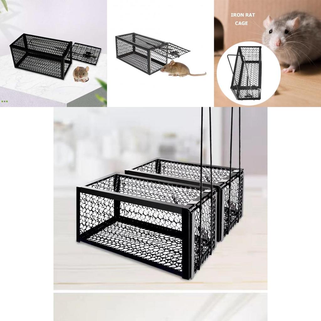 Automatic Iron Rat Mouse Trap Control Catcher Non-toxic And High Sensitive Structure For Safe Pest Control