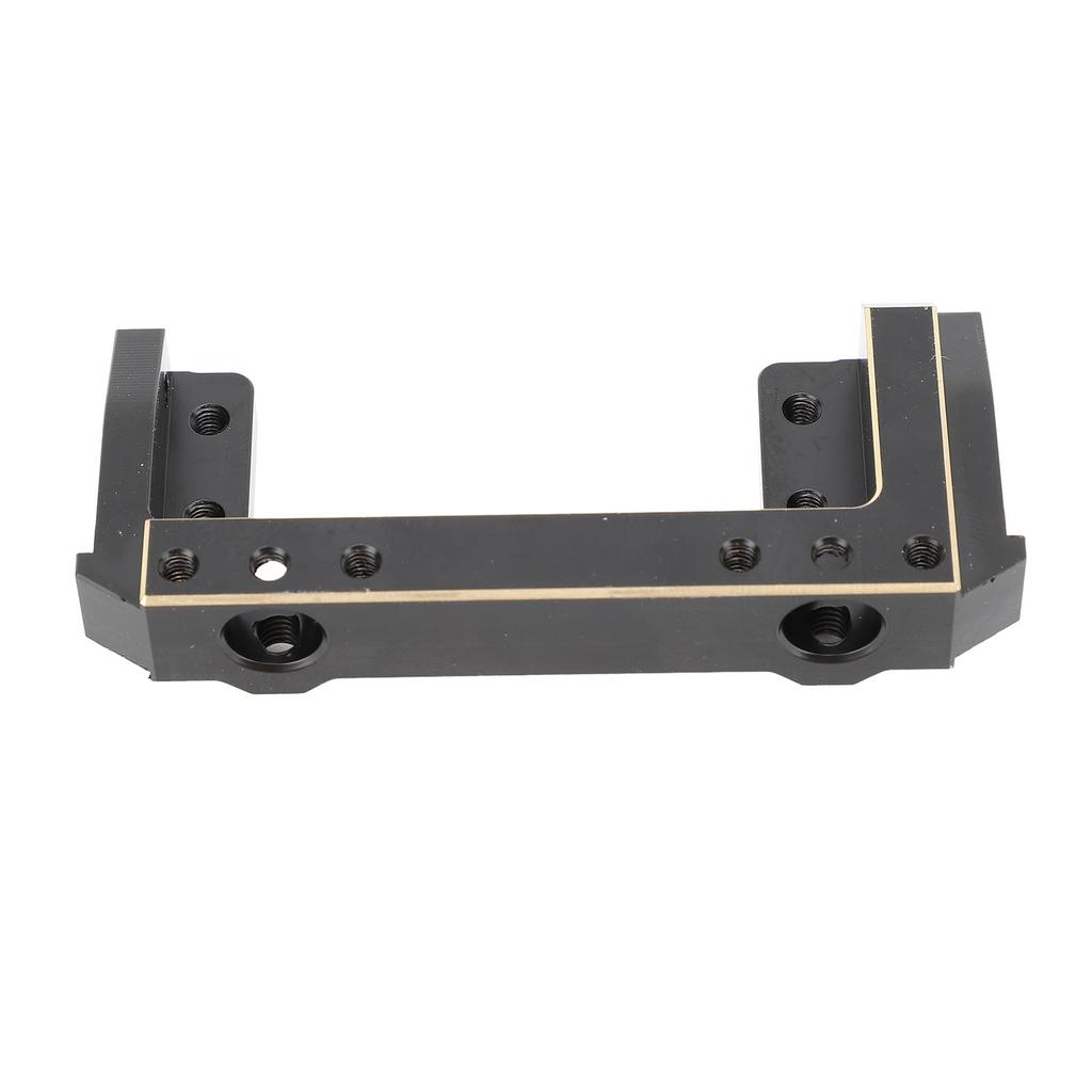 RC Front Bumper Mount Brass Front Bumper Servo Mounting Bracket Stand for SCX10 II RC Crawler Cars B