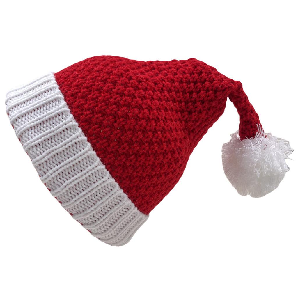 Christmas Elf Knit Hat With Brim For Kids And Adults Perfect Winter Holiday Accessory