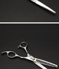 6-Inch Professional Hairdressing Scissors Set: Flat & Tooth Scissors