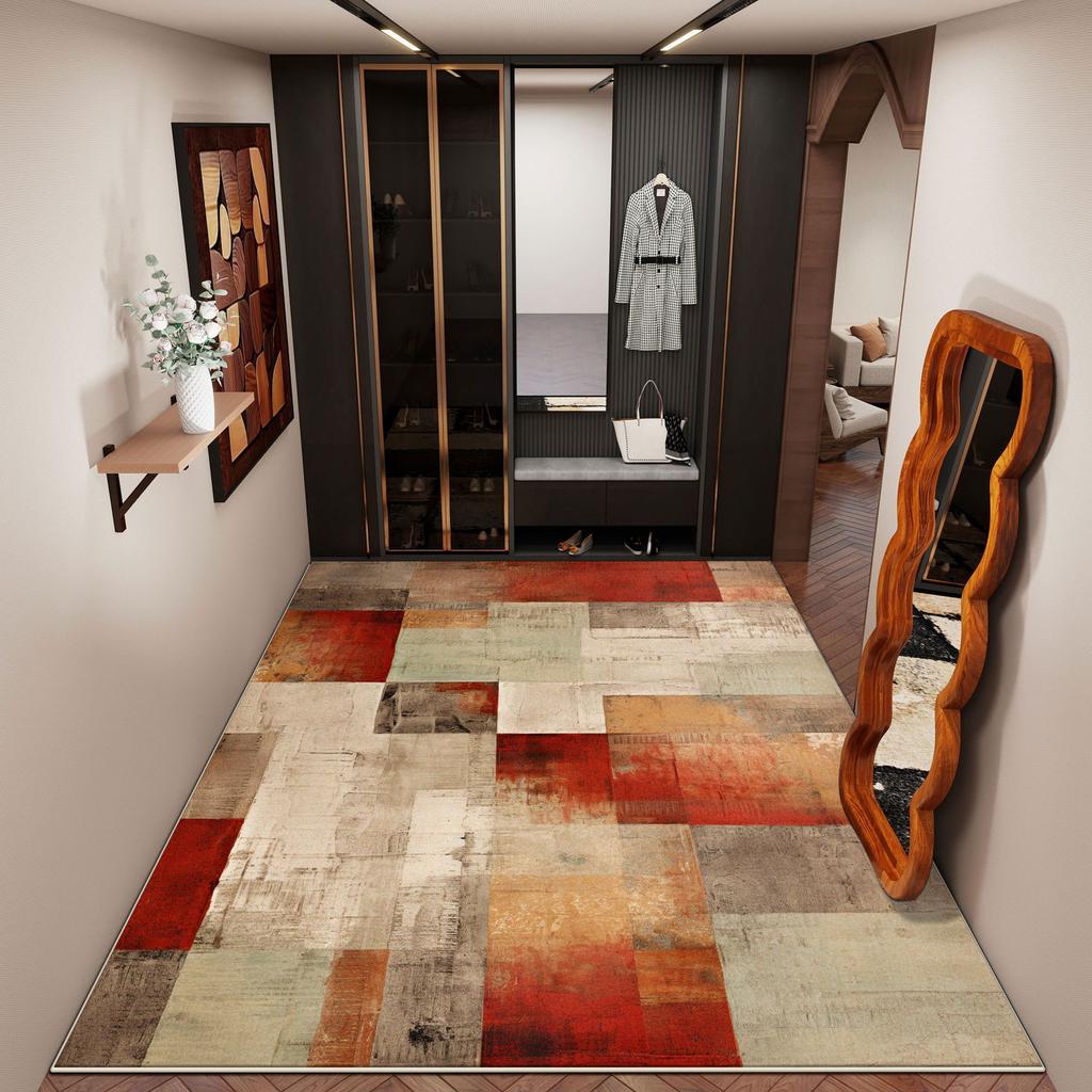 Modern antiskid Carpet living room abstract Style customizable cloakroom Lounge Rug soft Fluffy sofa tables Mat Easy cleaning