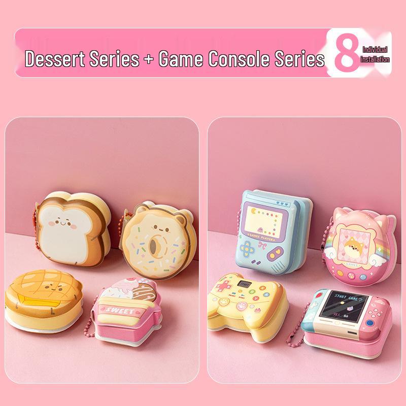 Mini Bean Decompression Sticky Notes: Cute Pocket-Size Pinch Memo Pad