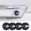 Hot For BMW M  Car Emblem Lock Keyhole Decoration Protector Sticker Accessory For BMW M 1 3 5 6 Series X1 X3 X5 X6 G12 G01 G02 G03 G20 G32 G11