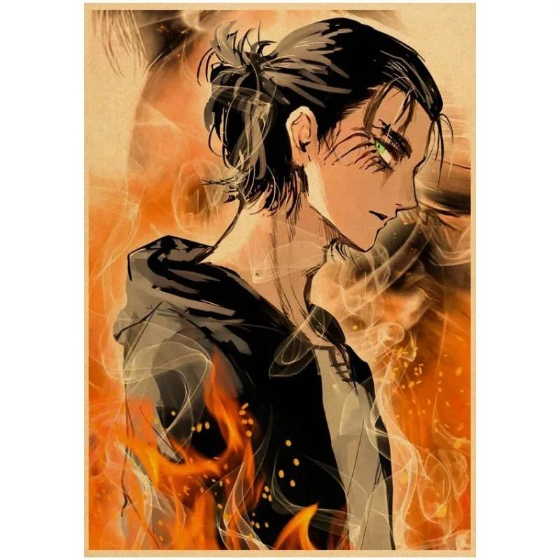 Japanese Hot Classic Anime Attack On Titan Season 4 Posters Canvas Painting Prints And Art Wall Picture For Room Home Decoration