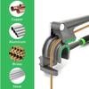 1/4” 3/8” 1/2” Außendurchmesser Manuelles Kupferrohrbieger, 3-in-1 Aluminiumrohrbiegewerkzeug für Klimaanlagen-Kältetechnik-Reparatur ST-612